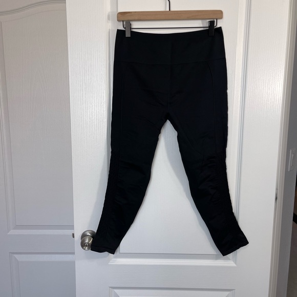 Fabletics Pants - Fabletics Sync High-Waisted Perforated Black Large